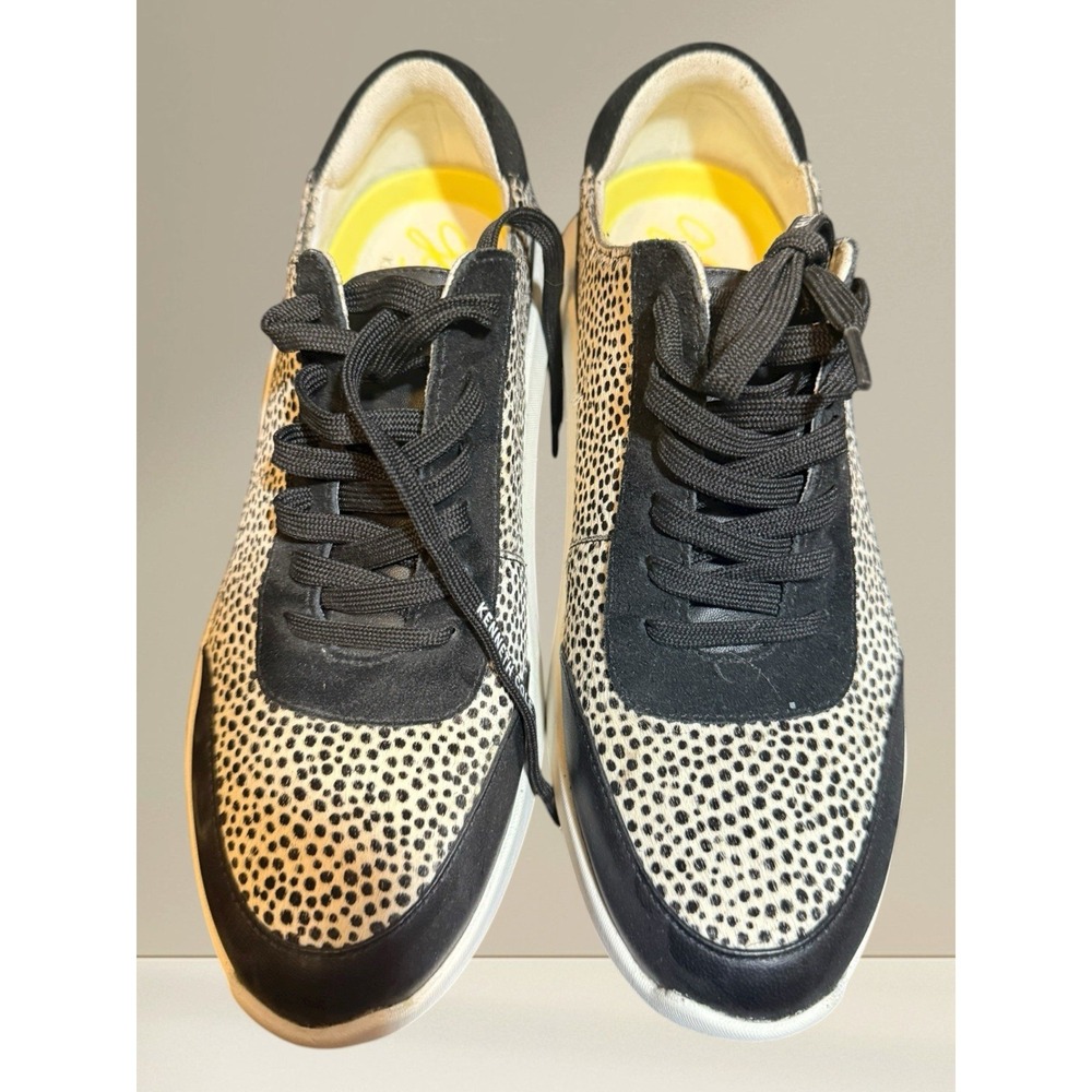 Kenneth Cole Black and White Sneakers